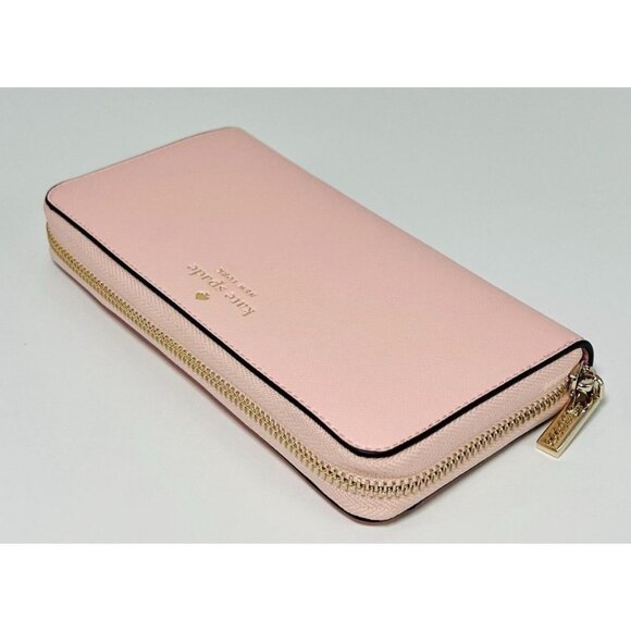 Kate Spade Jana Tote & Large Continental Wallet Set Rose Smoke Pink NWT! - Picture 8 of 8